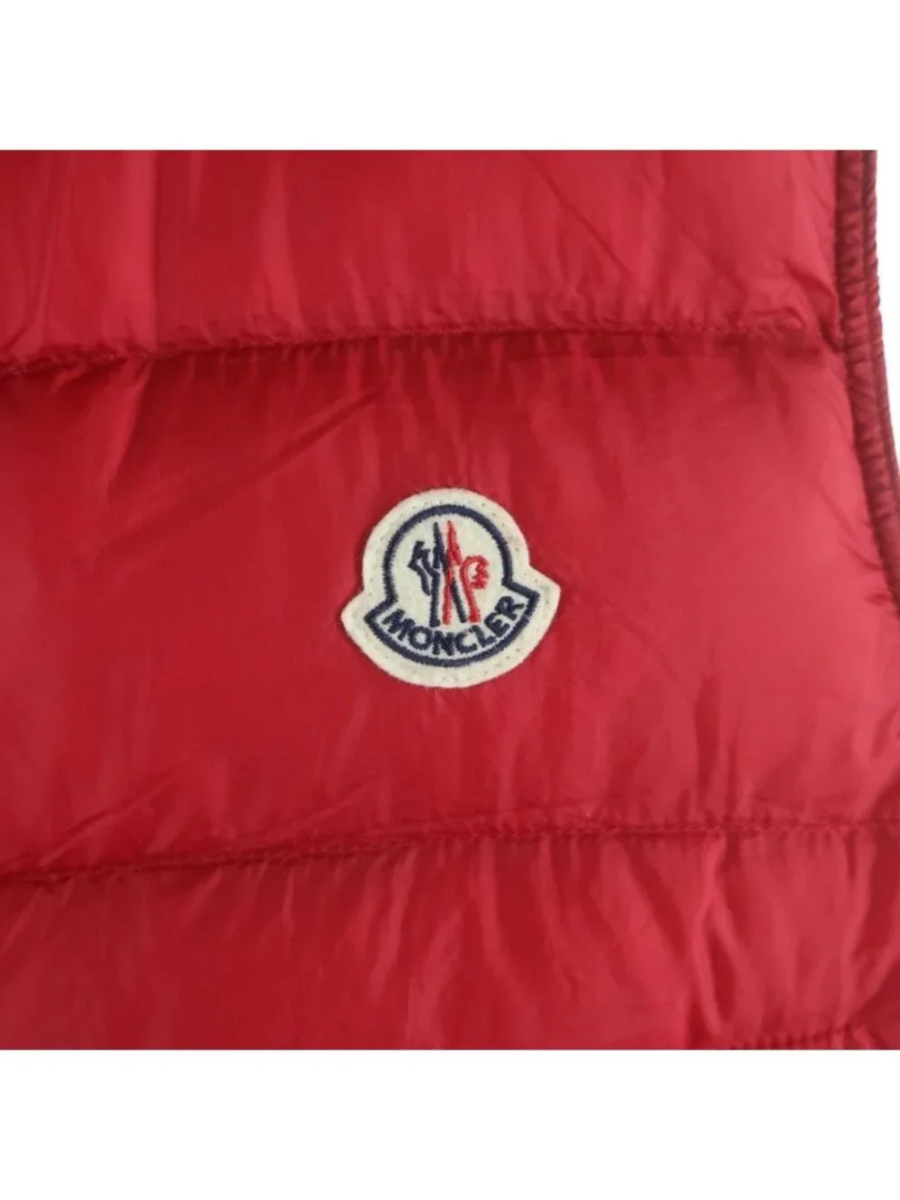 Moncler Billecart Nylon Down Vest 2 Red Blue